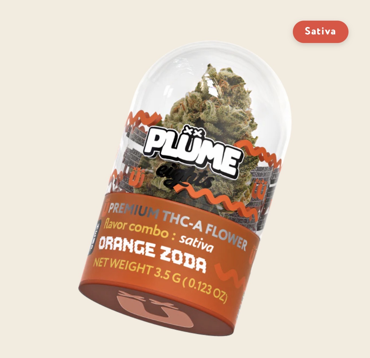 Plume eights Orange Zoda plum eights plume premium thc-a Flower plume 3.5g flower plume eights flower plume eights